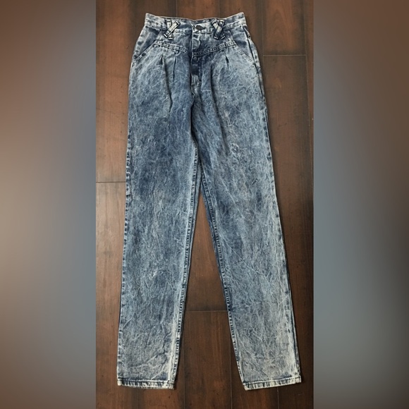 Vintage Wrangler High Waist Stone Washed Jeans - Picture 2 of 5